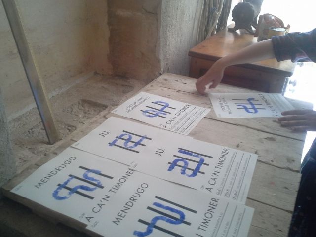 Cartells especial de Paadin Jm i Carmen Segovia.
